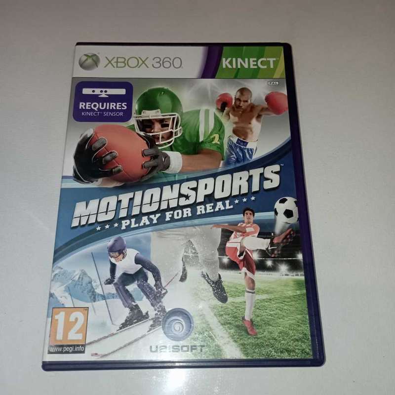 MotionSports: Play for Real [Xbox360]  **CIB**